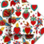 Heart Illustrated Wrapping Paper, thumbnail 1 of 4