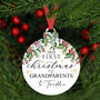 First Christmas As Grandparents Christmas Decoration, thumbnail 1 of 2