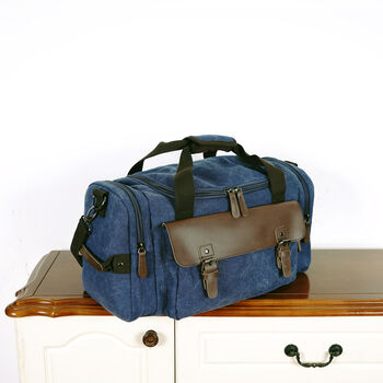 Canvas Travel Duffel Bag For Holiday, 12 of 12