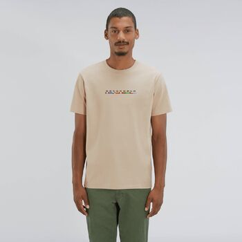 Custom Trip 100% Organic Cotton Men's T Shirt, 11 of 12