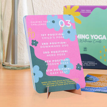 Weekly Wellness Cards Yoga Edition, 2 of 3