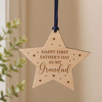 First Father's Day As My Grandad Gift Set From Baby, 7 of 9