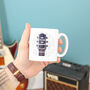 Personalised Rockstar Guitar Mug Gift For The Home, thumbnail 4 of 4