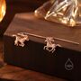 Sterling Silver Cute Horse Dangle Hook Earrings, thumbnail 4 of 10