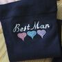 Personalised Wedding Date Groomsmen Best Man Socks Gift, thumbnail 3 of 6