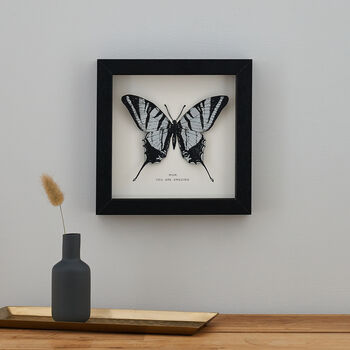 Personalised Papercut 3D Butterfly Framed Print Gift, 4 of 9
