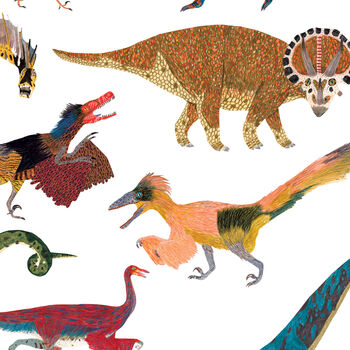 Colourful Dinosaurs Print, 8 of 12