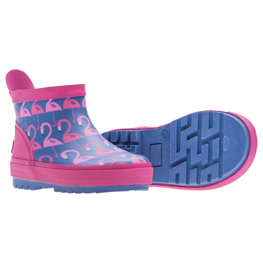 Flamingos Wellies By Poco Nido 