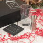 Christmas Reindeer Highball Glass And Gift Boxed Set, thumbnail 7 of 9