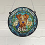 Welsh Terrier Memorial Suncatcher, thumbnail 1 of 6