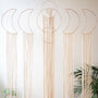 Celestial Style Boho Macrame Wedding Backdrop Large, thumbnail 3 of 7