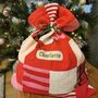 Memory Clothes Christmas Santa Sack, Fully Lined Keepsake Christmas Present Sack Made From Baby Clothes, thumbnail 9 of 12