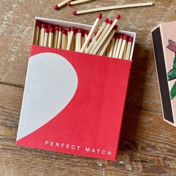 Matches Square Box, Letterpress Printed, Gift, 5 of 9