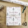 Personalised Nordic Couples, Christmas Wrapping Paper, thumbnail 6 of 6
