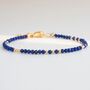 Skinny Lapis Lazuli Bracelet, thumbnail 1 of 8