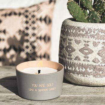 Citronella Soy Candles With Fun Phrases Lge, 10 of 11