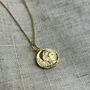 Gold Plated Hadrian Roman Coin Pendant, thumbnail 4 of 4