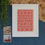 Our Favourite Places Personalised Print, thumbnail 8 of 11