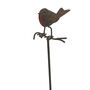 Metal Robin Redbreast Garden Stake – Bird Ornament, thumbnail 8 of 8