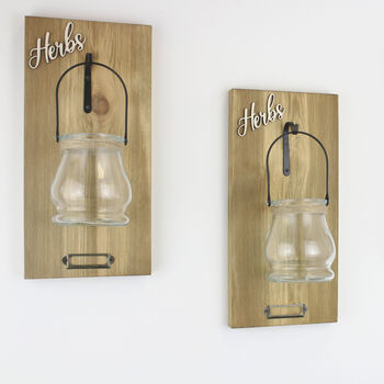 Wall Hanging Herb Pots, 4 of 7