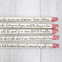 Personalised Emma Jane Austen Quote Pencils, thumbnail 5 of 6