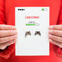 Funny Gaming Christmas Card And Cufflinks Set, thumbnail 1 of 5