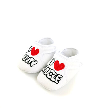 Personalised I Love Aunty And Uncle Shoes, 2 of 5