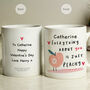 Funny Valentines Gifts Tea Mug Peachy, thumbnail 2 of 6