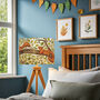 Red Squirrel Woodland Lampshade – Nature Inspired Nursery Lighting, thumbnail 1 of 7