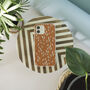 Beige Leaves Eco Friendly, Biodegradable Phone Case, thumbnail 6 of 8