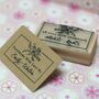 Handmade By Personalised Rubber Stamp, thumbnail 3 of 3