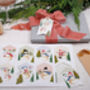 16 Christmas Gift Tags With Snowman Design And Gold Twine, thumbnail 3 of 4