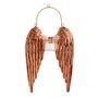 Copper Angel Wings Hanging Tealight Holder, thumbnail 2 of 8