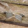 Personalised Name And Date Cufflinks, thumbnail 1 of 3