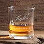 Personalised Whiskey Measure Engraved Glass, thumbnail 7 of 7