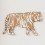 Personalised Tiger Wall Art New Baby Gift, thumbnail 2 of 5