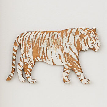Personalised Tiger Wall Art New Baby Gift, 2 of 5