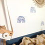 Liberty Fabric Rainbow Wall Stickers, thumbnail 4 of 8