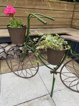 Steel Bike Planter, 10 of 12