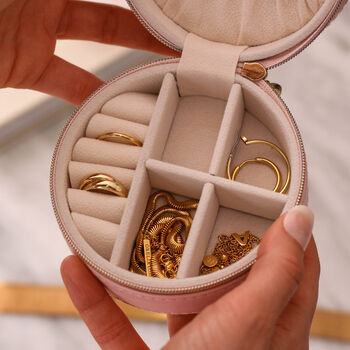 Personalised Initial Jewellery Box Travel Accessories, 9 of 12