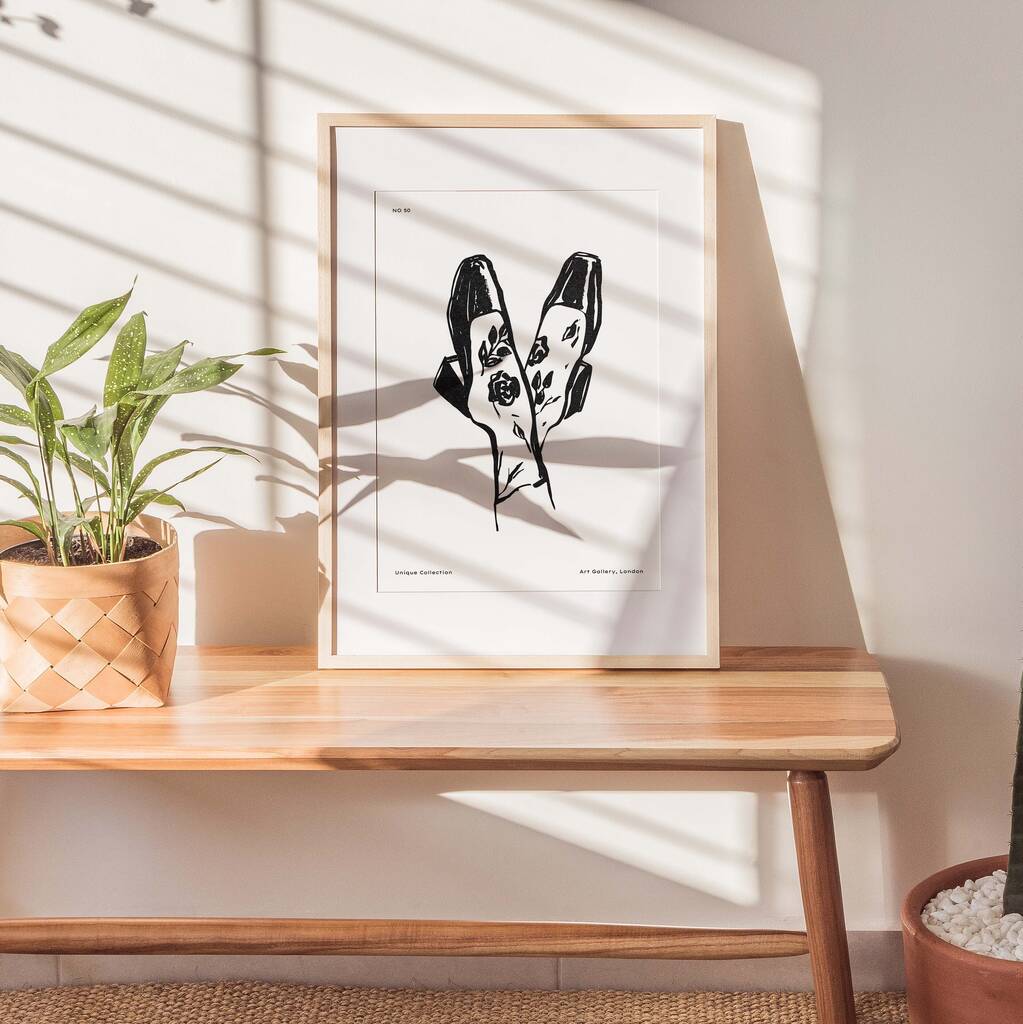 Shoes Art Print By Skudaboo Art, Home & Gifts