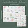 Humbucker Havoc Wrapping Paper, thumbnail 3 of 4