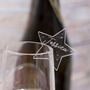 Any Occasion Acrylic Star Wine Glass Charms, thumbnail 2 of 4