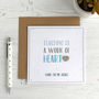 Teaching Is A Work Of Heart, Personalised Card, thumbnail 3 of 5