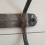 Large Three Hook Aluminium Coat Rack Galvanised Grey, thumbnail 2 of 2