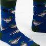 Bamboo Socks | Duck Socks | Bird Socks | Mallard Duck, thumbnail 3 of 3