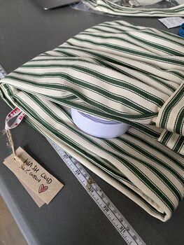 Hook And Loop Sink Skirt, Bespoke Cabinet Curtains, Cupboard Vanity, 3 of 8