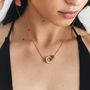 Personalised Gold Dome Link Necklace, thumbnail 5 of 10