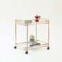 Handmade Drink Trolley In Copper, thumbnail 2 of 7