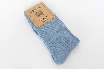 Women's Merino Socks, 100% Merino Wool, Soft And Warm, 6 of 9